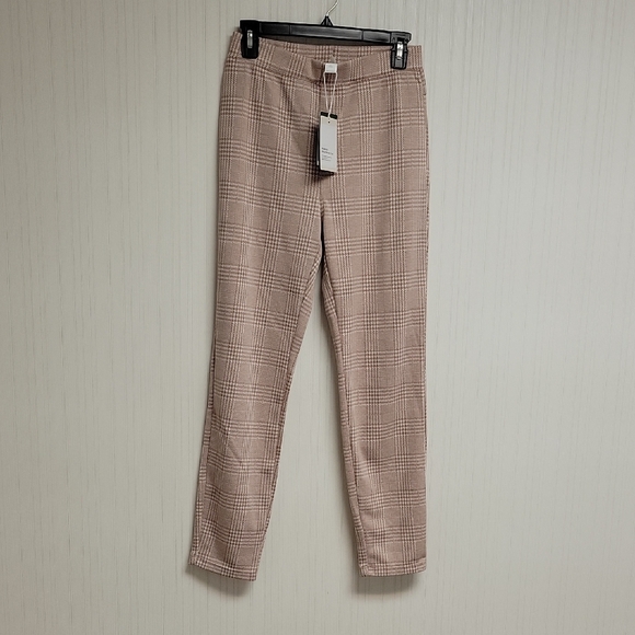 Halara Flex High Waist Houndstooth Skinny Work Pants New Medium Office - Picture 4 of 6